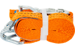UNITRAILER 4 m/35 mm/2 t oranges Transportband mit Spanner