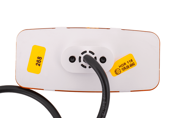 HORPOL LD 2765 LED-Umrissleuchte, orange, universell, mit Halterung