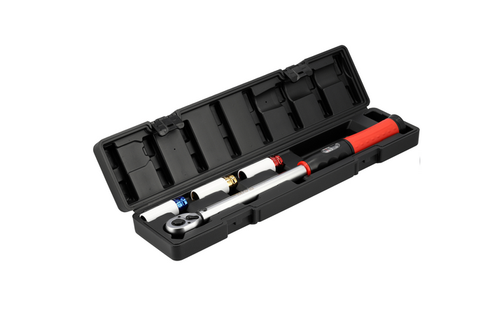 YATO 1/2" 40–220 Nm 4-teiliger Drehmomentschlüsselsatz für Radwechsel