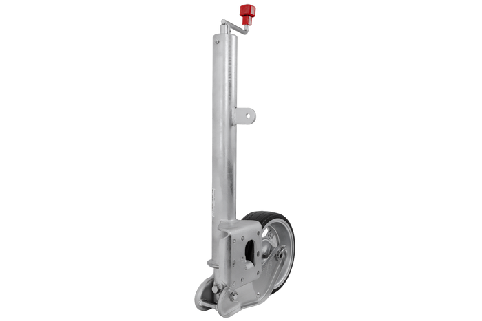 AL-KO 1223638 automatisches Stützrad mit Griff 500 kg 60 mm 1010–1350 mm