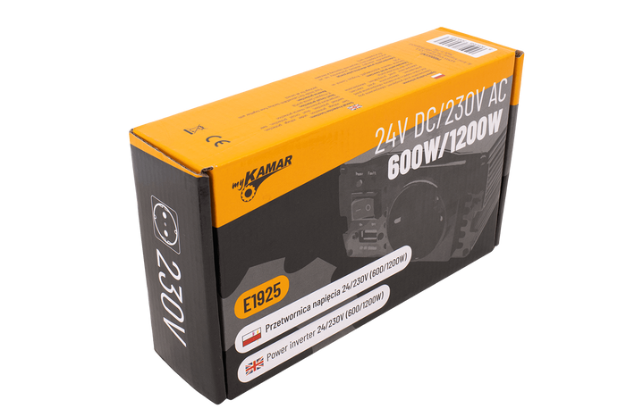 Spannungswandler 24V/230V (600/1200W) KAMAR E1925