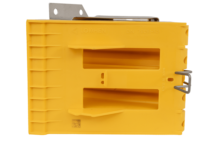 E53 Unterlegkeil mit LOKHEN Befestigungswinkel H: 225mm