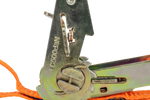 UNITRAILER 3 m/25 mm/1 t oranges Transportband mit Spanner