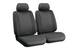 LAMPA Glamur Anthrazit Autositzbezüge, Set für die Vordersitze