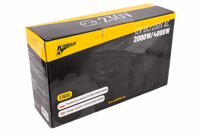 Spannungswandler 12V/230V (2000/4000W) KAMAR E1930