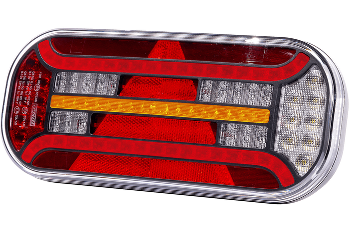 FRISTOM FT-610 LED-Rückleuchte, 6 Funktionen, links