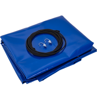 Flache Plane für Anhänger 261x138cm LKW P375-2614/1 und P375-2614/2