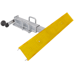 UNITRAILER TTL-Flachstütze, Länge 59 cm, Höhe 50 cm, für einen Bootsanhänger