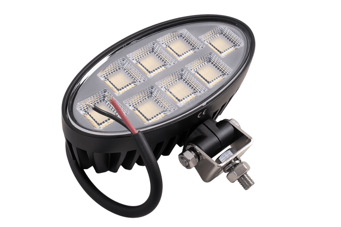 LED-Arbeitsscheinwerfer-Reflektor TT TECHNOLOGY SCHWARZ TT.13417 160xLED 8900lm oval