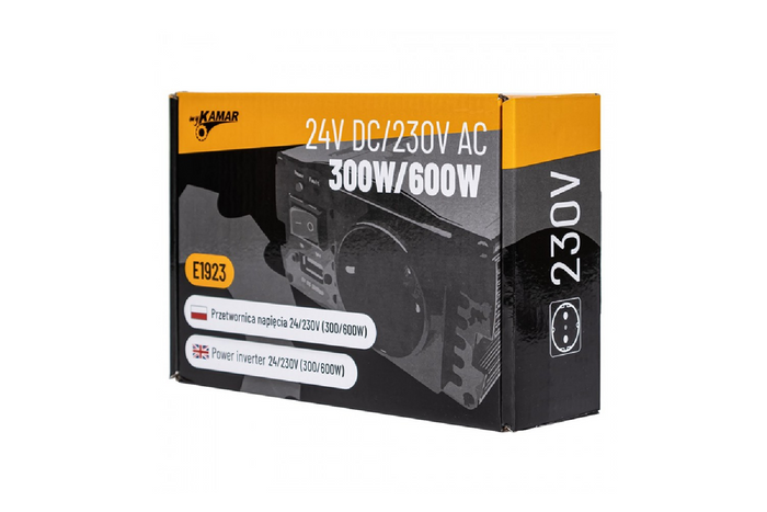 Spannungswandler 24V/230V (300/600W) KAMAR E1923
