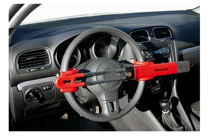 Dura Block LAMP Lenkradschloss Diebstahlschutz