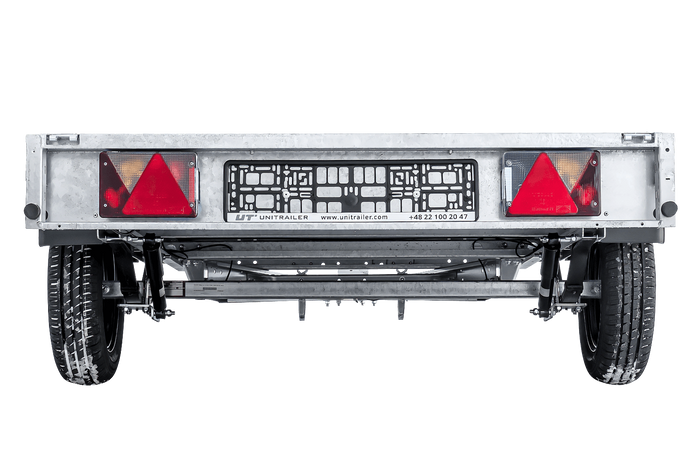 Autotransportanhänger auf Federn 264x125 UNITRAILER FORCE 264/R KIPP