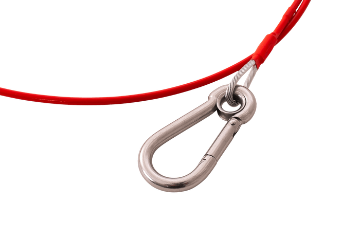 Abreißseil KNOTT mit Karabinerhaken 1700mm