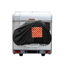 ProPlus 330286 Heckanhänger-Fahrradträgerabdeckung für 2 Fahrräder