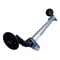 Ungebremste Achse AL-KO OPTIMA für Anhänger bis 750 kg zGG 1070mm 1380mm 5x112