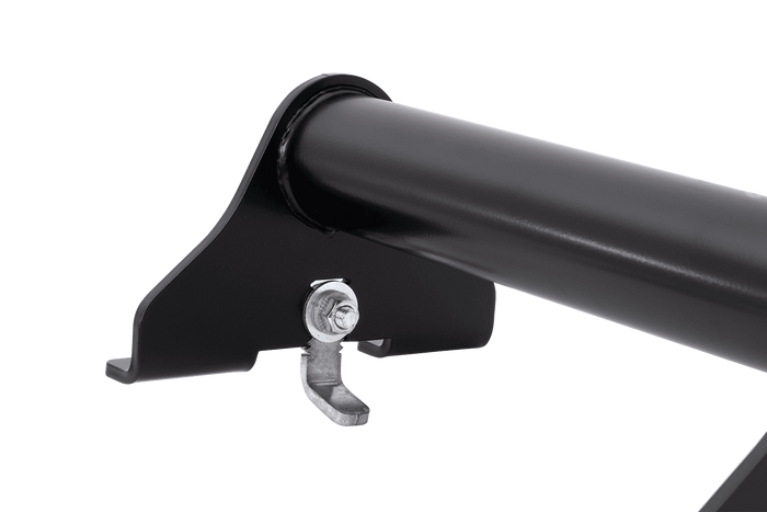 Radstopperfür Abschleppwagen, schwarz - verstellbar, universell