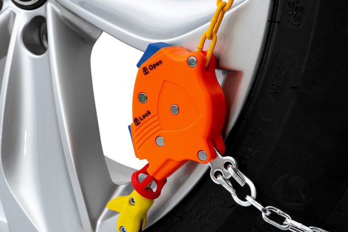 Inter Pack KNS 120 Schneeketten - 9 mm mit Selbstspannvorrichtung