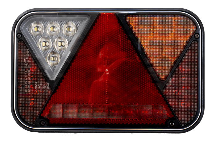 FRISTOM FT-270 LED-Rücklichter + MANTES 7m 13-PIN-Kabelbaum