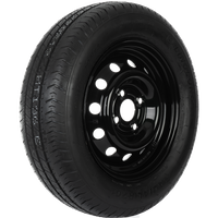 Anhängerrad REIFEN LINGLONG 165/70 R13 79N UNITRAILER FELGE schwarz 4Jx13"H2 4x100 ET:30