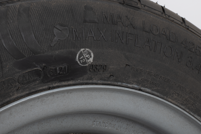 OUTLET Anhängerrad KENDA REIFEN 145/80 R13 78N KENDA FELGE 4Jx13"H2 4x100 ET:30