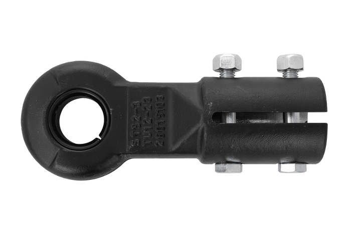 KNOTT KK6220S Ösenkupplung für 3500 kg Anhänger mit 60mm Rohrdeichsel