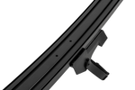 3/4-Zoll-Fahrradadapter für Velox 2/3 LED-Fahrradplattform (schwarz)