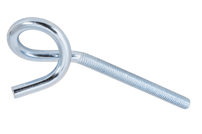 DROMET HOH M6x100 Deckenhaken leicht gebogen