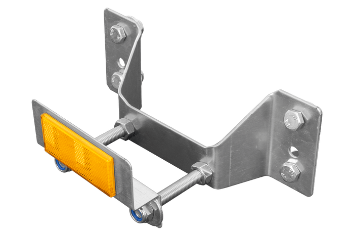 UNITRAILER GARDEN KIPP Anhänger-Ersatzradhalterung mit Reflektor