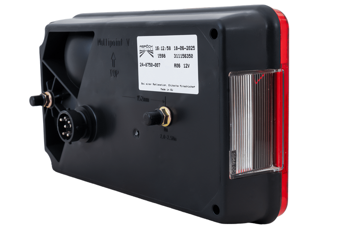 ASPÖCK Multipoint V Rückleuchte, 7 Funktionen, rechts