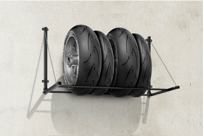 Felgen- und Reifenaufhänger LAMP verstellbare Wandhalterung für Räder