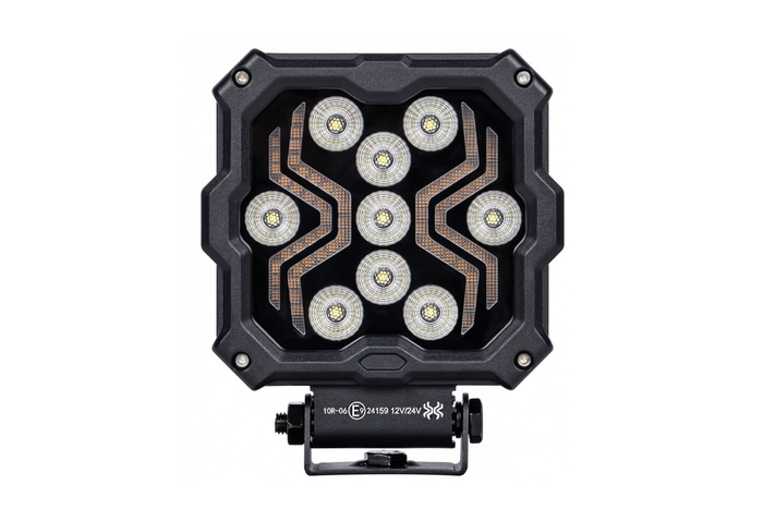 LED Arbeitsscheinwerfer Reflektor KAMAR X-SPIDER L0195 9xLED 1700lm