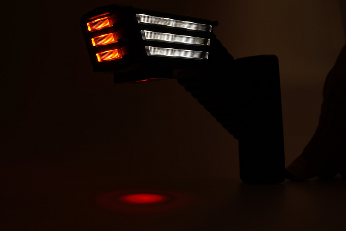 WAŚ 2554P W297.4.1 SPOT LED rechte Positionsleuchte am Arm