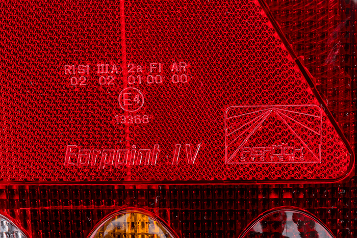 ASPÖCK Earpoint IV Rückleuchte, 5 Funktionen, rechts