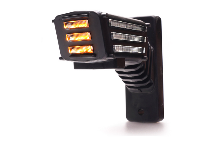 WAŚ 2550P W297.3.1 SPOT LED-Rechtsmarkierungsleuchte an kurzem Arm