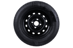OUTLET Anhängerrad REIFEN LINGLONG 155/70 R13 75N FELGE UNITRAILER schwarz 4Jx13" 4x100 ET:30