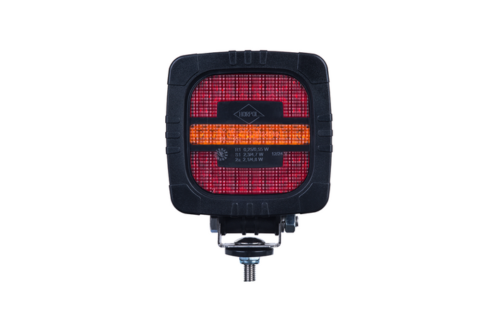 HORPOL ROCA LZD 2803 LED-Rückleuchte, 3 Funktionen, universell, mit Halterung