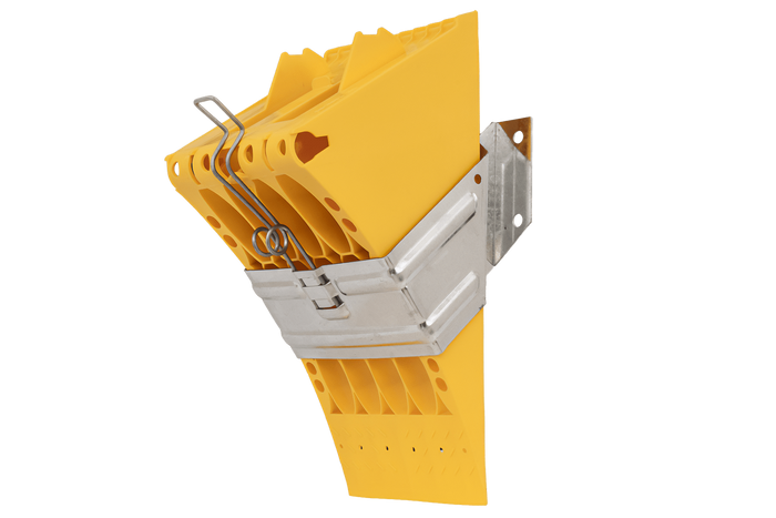 E53 Unterlegkeil mit LOKHEN Befestigungswinkel H: 225mm