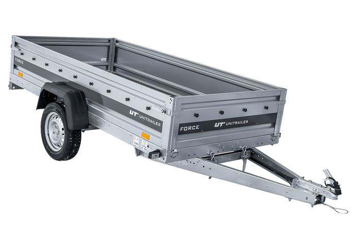 Ungebremster Anhänger 264x125 UNITRAILER FORCE 264 KIPP