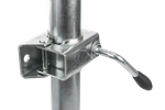 Stützrad mit Klemme UNITRAILER 150 kg 48 mm 505–730 mm