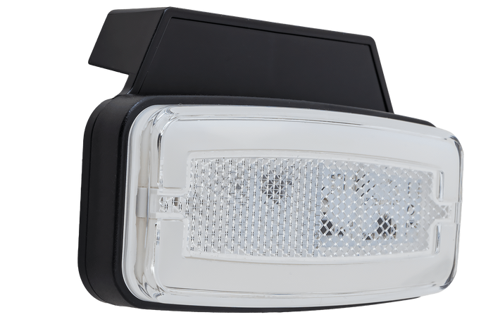 HORPOL LD 2764 LED-Universal-Markierungsleuchte, weiß, mit Halterung