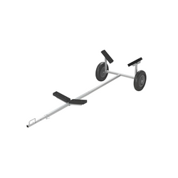 ProPlus 740024CR Slipwagen zum Transport eines leichten Bootes, 70 kg Ponton