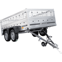 Autotransportanhänger 264x150 UNITRAILER GARDEN 265/2 KIPP mit Gitterwänden