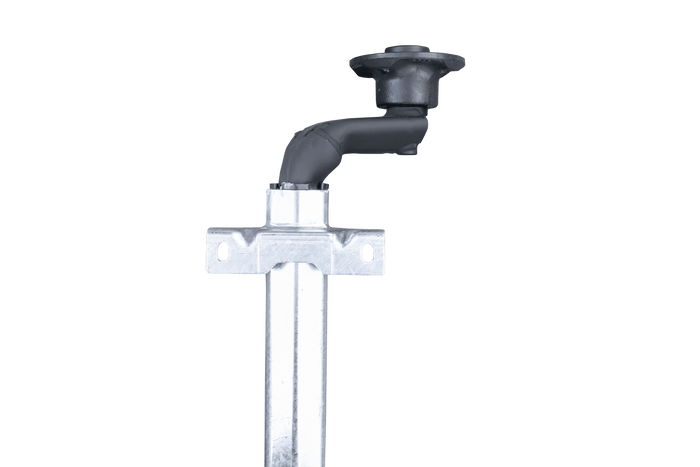 AL-KO OPTIMA ungebremste Achse für Anhänger 750kg 1260mm 1720mm 4x100