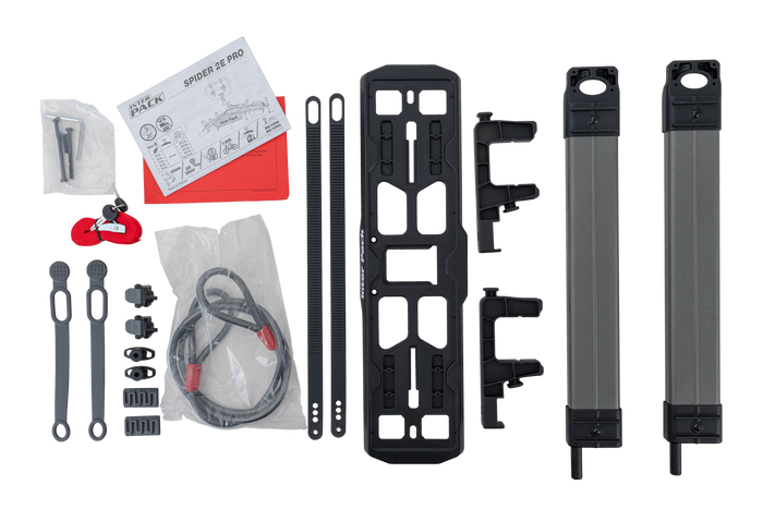 Inter Pack Spider 2E PRO Anhängerkupplungs-Fahrradträger für 2 E-Bikes