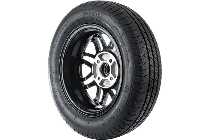 Anhängerrad LINGLONG TIRE 155/70 R13 75N ALU UNITRAILER RIM 4Jx13" 4x100 ET:30