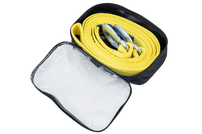 Abschleppseil mit Haken UNITRAILER Abschleppgurt 5m/50mm/7,5t gelb