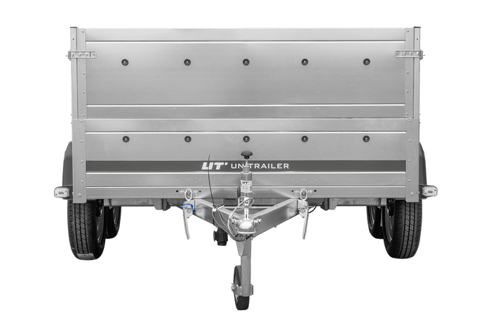 Autotransportanhänger 264x150 UNITRAILER GARDEN 265/2 KIPP mit BIS-Seitenwänden