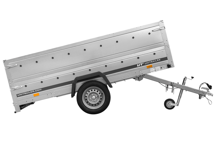 B Führerschein Anhänger GARDEN TRAILER 264 KIPP mit Bordwandaufsatz und Stützrad