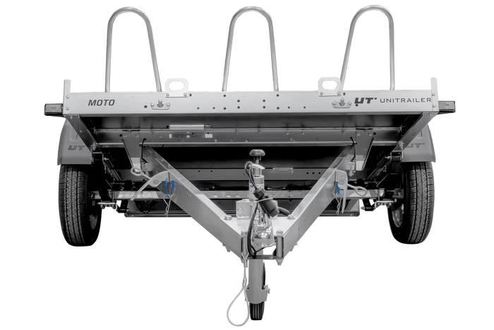 Motorradanhänger 220x155 UNITRAILER MOTO 3 Feder