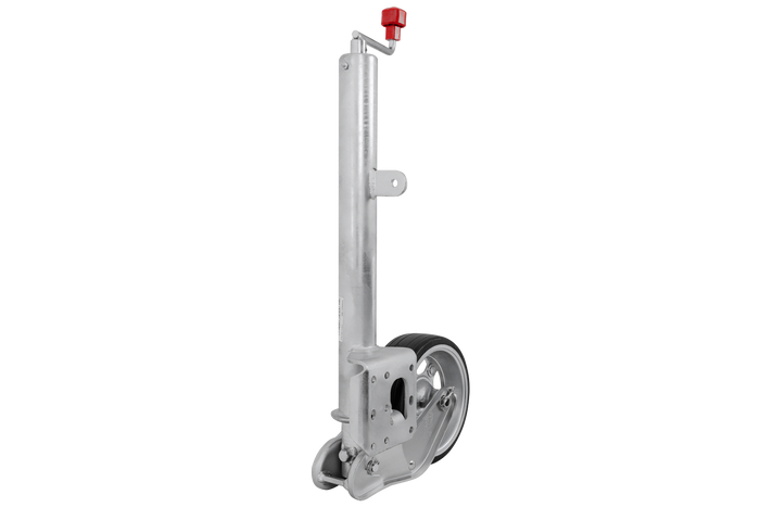 AL-KO 1223638 automatisches Stützrad mit Halterung 500 kg 60 mm 1010–1350 mm